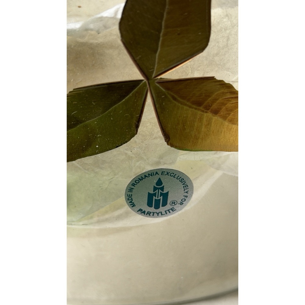 PartyLite Tuscany Lamp Glass HB4200G Hurricane Shade Globe‎ - Picture 6 of 12